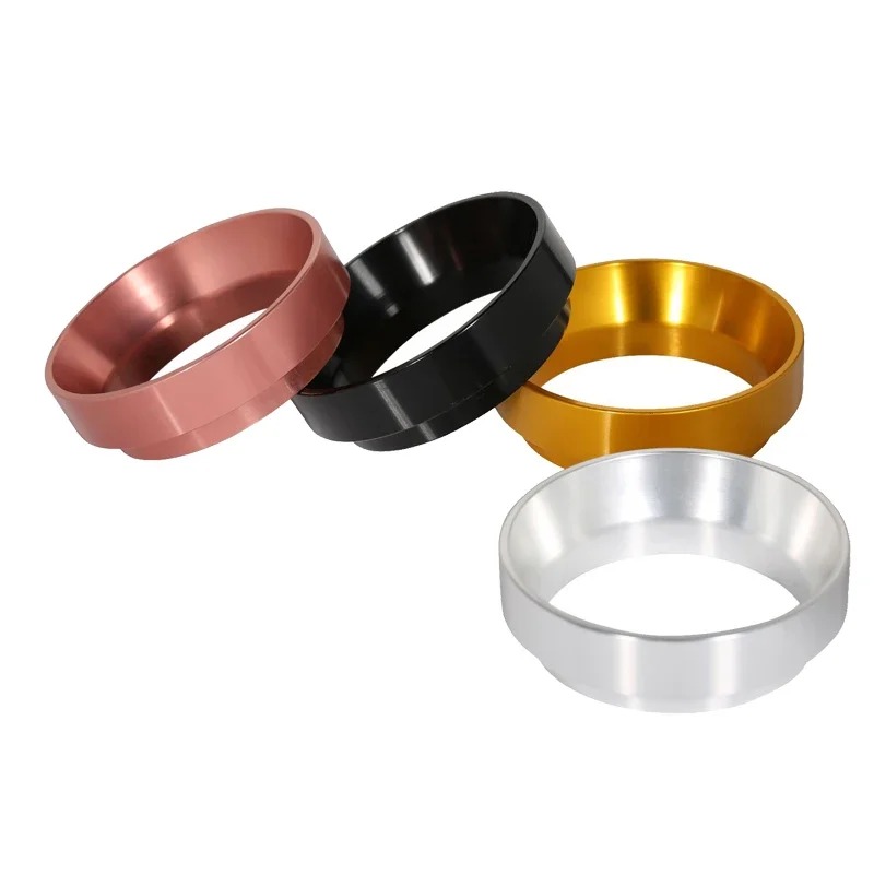2024 Aluminum Smart Coffee Dosing Ring for Beer Mug Coffee Powder Tool Espresso Barista for 51 53 54 58MM Coffee Filter Tamper Sure, here