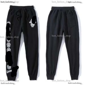 2024 America Street Chromees Hearts Heren Sanskriet Afdrukken Broek Sanskriet Alfabet Herfst Dames Cross Ch Joggingbroek Hoefijzer Letter Afdrukken Broek M-2Xl 887