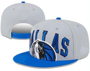 2024 Amerikaanse basketbal DAL Mavericks snapback hoeden 32 teams luxe ontwerper HOU OKC PHI LAC pet sporthoed strapback snapback verstelbare pet