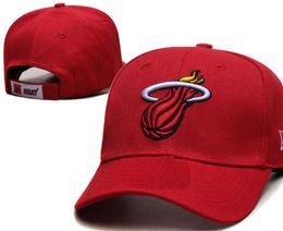 2024 American Basketball "Heat" Snapback Hats 32 équipes Designer de luxe HOU OKC PHI LAC Casquette Sports Hat Strapback Snap Back Casquette réglable a5