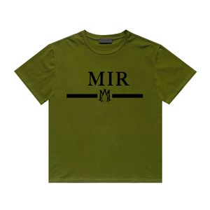 2024 Amirs Galleries Tees Designer Heren T-shirts Bedrukt Mode man T-shirt Katoen Casual T-stukken Korte mouw Hip Hop H2Y Streetwear Luxe T-shirts MAAT S-XL 889