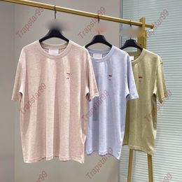 2024 Amis Mens Diseñador de diseñadores Tamisas de verano Tops Fashion Tops Luxurys Unisex Style Cotton Tshirt Us Size S-XL