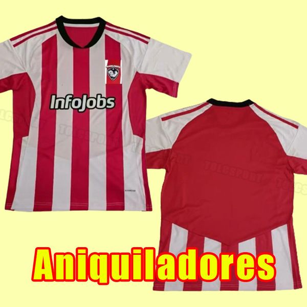 2024 Aniquiladores para hombres Jerseys J. Espinosa Camisas de fútbol rojo blanco de la manga de manga corta Aldult 2025 24 25 25