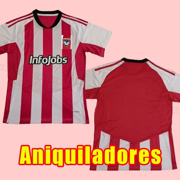 2024 Aniquiladores para hombres Jerseys J. Espinosa Camisas de fútbol blanco rojo Camiseta de manga corta Aldult Tailandia Calidad de Tailandia