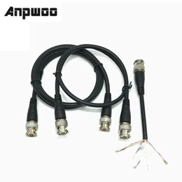 2024 ANPWOO 1M BNC MANNEN VOOR MANNELIJKE ADAPTER -KABEL VOOR CCTV CAMERA - hoogwaardige camera BNC -accessoires die superieure connectiviteitservaring bevorderen