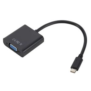 2024 ANPWOO USB3.1Type-C a VGA Convertidor USB hasta 1080p Efectos visuales Full HD, más cable adaptador de ahorro de energía