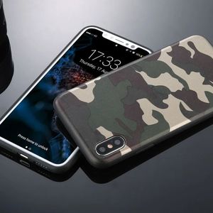 2024 Army Green Camouflage Case voor iPhone 11 12Pro 13 Pro Max SE 2020 X XR XS Max 6 6s 7 8 Plus Soft TPU Siliconen Back Cover2.voor iPhone