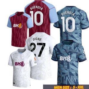 2024 Voetbalshirts Kindertenue 23 24 AsTONes VilLaS Home AWAY Voetbalshirt Training Camisetas Futbol MINGS McGINN BUENDIA WATKINS Maillot Foot