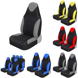 2024 AUTOYOUTH Autostoelbeschermer vooraan Universele auto-stoelhoezen Autostoelkussens met hoge rugleuning Kuipstoel Blauwe auto-styling