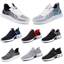 Chaussures de randonnée à semelle souple pour hommes et femmes, baskets à lacets, confortables, à la mode, noires, blanches, rouges, bout rond, 39-45, automne 2024