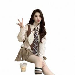 2024 herfst nieuwe Japanse en Koreaanse stijl college stijl schoolpak outfit japanse korea fi jk uniform a702 e5dd #