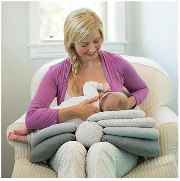 2024 Almohada de lactancia para bebés Elevar almohadas de lactancia ajustables Caer Almohadillas planas para bebés Almohada Niños Ropa de cama para guardería MYP 0019173225 La mejor calidad