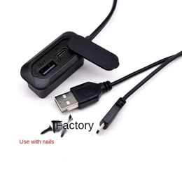 2024 Mochila Puerto USB externo Adaptador de carga Equipamiento de cables USB Accesorios de carga Puerto tipo C para mochila USB externo