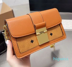 2024 Bolsa Totes Bolso de diseñador Bolso Bolso Mujer Hombro Crossbody Bolsos Marrón Letra Monedero Moda Cadena Monedero Lujos Mensajero Bolso de mano Monedero negro