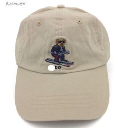 2024 Ball Caps Classic Polo Baseball Capuche Bleu et Green Stripe Pull Broderie Brodemery Extérieur nouveau avec Tag Ralphe Laurene 9101