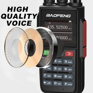 2024 Baofeng UV-G26 Pro Walkie Talkie 10W Dual Band High Power Long Range Portable 999 Channel Ham FM Radio UHF VHF 2-Way Radio