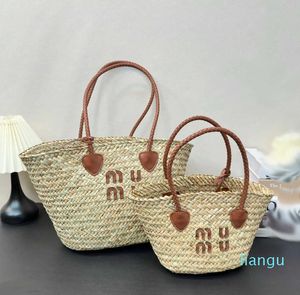 2024 Basket Sac Designer Handsbag Women Apouple Beach Sac