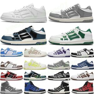 2024 Basketball Designer Skel Top Chaussures Low Shoes Athletic Shoes Skelet Oons Runner Femmes Men Chaussures Sneakers Générette en cuir en cuir Chaussure Trainer Chaussure en cuir Y43