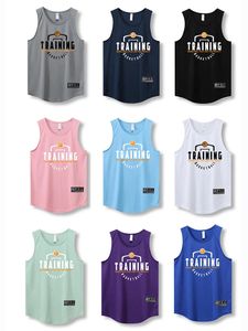 2024 Basketball Jerseys Shirts Youth Basketball Gilet Uniforms vierge Custom Running Training Loose Jerseys Cost Tank Top 240522