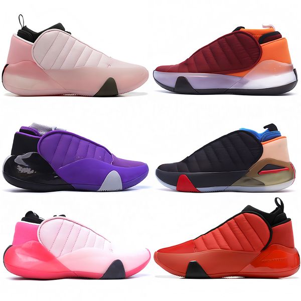 Zapatillas de baloncesto 2024 Harden vol.7 GCA, zapatillas de baloncesto ens uva nuevo diseñador 7s sier metálico triple blanco lúcido fucsia núcleo negro escarlata zapatillas de deporte para hombre al aire libre