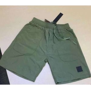 2024 Strand Zomershorts Korte broek voor heren Mode Hardlopen Los Sneldrogend Wasproces van pure stof Trendy Casual Hiphop Ins Stones Island Motion Current 68vv