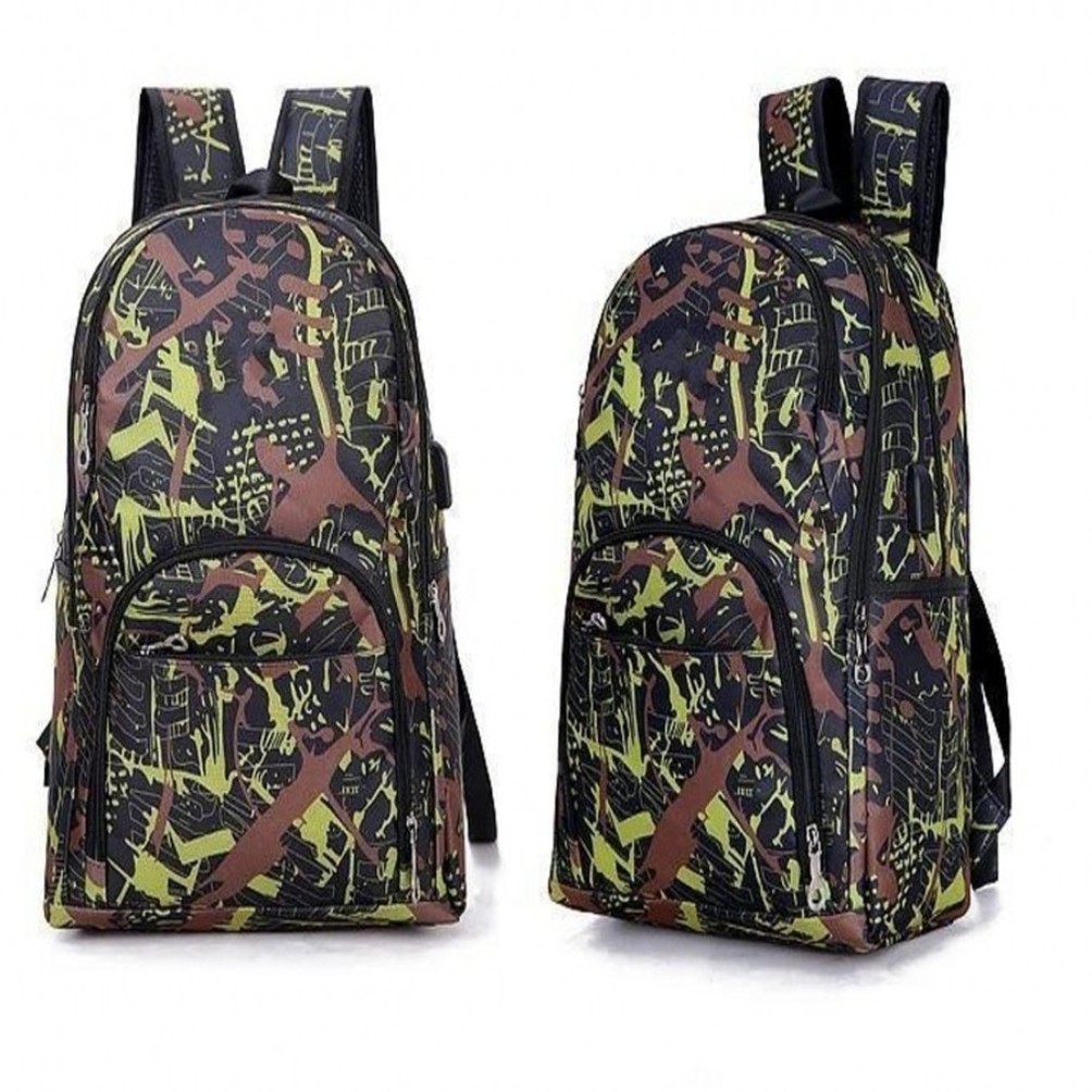 2024 Best Out Door Outdoor Bags Camouflage Travel Backpack Computer Bag Oxford Brake Chain Middle School Student Bag Many Colors XSD1004