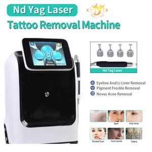 2024 La mejor máquina de eliminación de tatuajes con láser Q Switch Nd Yag 532Nm 1064Nm 1320Nm Eliminación de pigmentos Blanqueamiento facial Máquina de picosegundos Eyeline