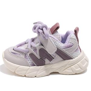 2024 best verkochte sportschoenen voor jongens en meisjes Superfiber leer Mesh Splicing Spell Kleuren Casual sneakers voor kinderen