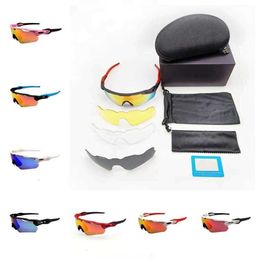 2024 BIKE Oakleies Gafas de sol Diseñador para hombre para mujer Sunlasses Moda Timeless Classic Sunglass AAAAA
