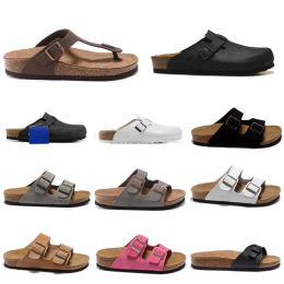 2024 Birks Designer Hommes Femmes Sandales Arizona Gizeh Pantoufles Unisexes Caliente Verano Tongs Hombres Mujeres Beach Sliders Extérieur Intérieur Woody Mules