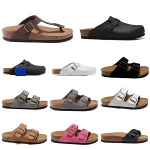 2024 Birks Diseñador Hombres Mujeres Sandalias Arizona Gizeh Zapatillas unisex Caliente Verano Chanclas Hombres Mujeres Playa Sliders Al aire libre Interior Woody Mules