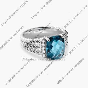 2024 zwarte luxe vrouwen ringen januari designer trouwring diamant extravagante gouden mannen zilveren sieraden brief dame partij dochter geschenken 6 7 8 9