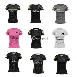 2024 Black Panthers Home and Away Rugby Jersey Womens Womens High-Quality Clothing with Multiple Choix FW24