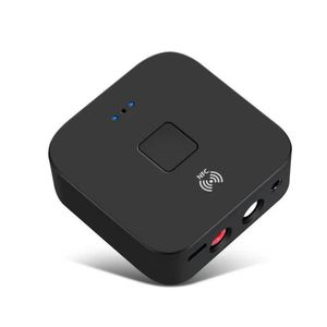 2024 Bluetooth 5.0 Récepteur audio RCA APTX 3,5 mm AUX Jack Musique Adaptateur Bluetooth sans fil avec NFC pour les haut-parleurs de l'ordinateur TV