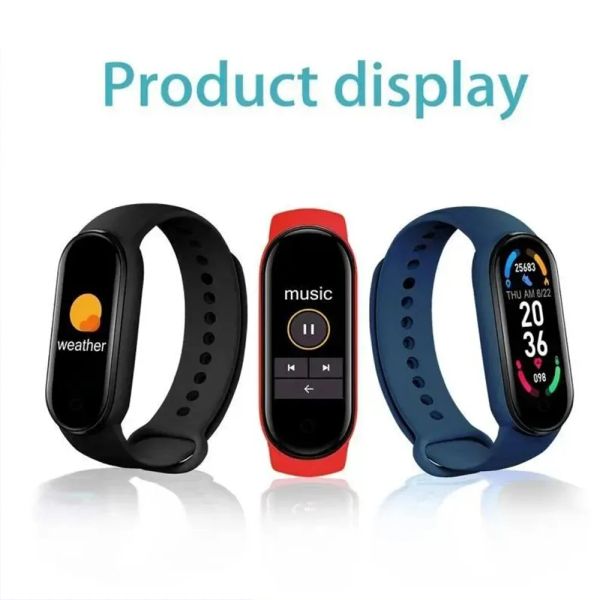 2024 Bluetooth Watch M8 Smart Suptembre 0,96 pouce Écran d'alarme Couleur Écran de bracelet