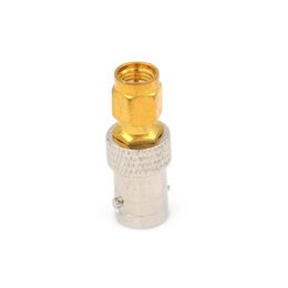 2024 BNC Conector RF hembra RF coaxial coaxial SMA Male Male Cough a BNC Femenino M/F Radio Antena Adaptador 1 PCS para RF Coaxial Connector