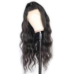2024 Boby Wave Human Hair T-Lace Sluitpruiken voor vrouwen Groothandel Natuurlijk Zwart 10 centimeter Krullende Permed Pruiken Hoge kwaliteit Afrika 12 inch Big Wave Pruik