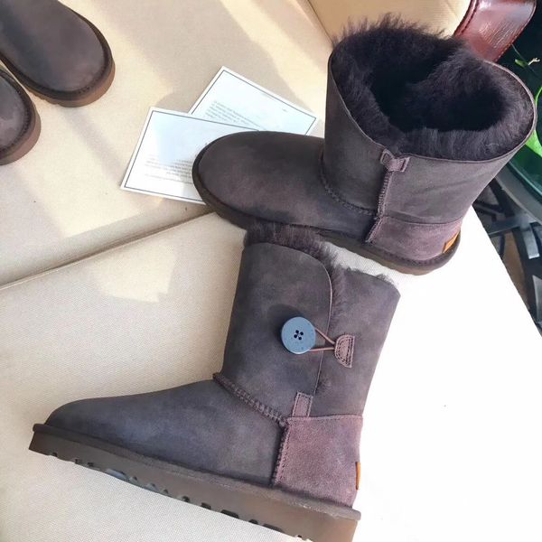 2024 Bottes LI Australie Pantoufles Tasman Tazz Plateforme Bottillons d'hiver Botte de neige Cheville courte Mini Fourrure Chesut Confort extérieur Unisexe Femmes LI Skid Mini Boot 38