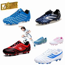 2024 Merk Leisure Outdoor FG Hot Blooded Battle Schoenen heren Sport Voetbalschoenen Goud Zon Geel Schokabsorberende Nagel Non slip Schoenen