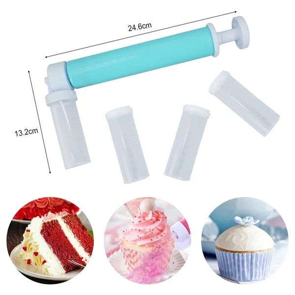 2024 outils de décoration aérographe de gâteau Supplies dessert outil de pâtisserie pistolet pistolet cuisine accessoires de boulange