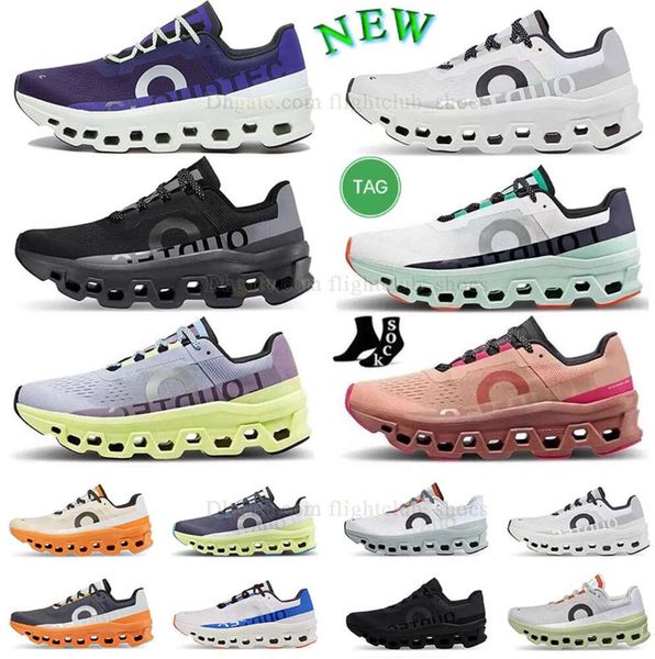 2024 Cake onclouds Cloud Chaussures de course Chaussures Men femmes Gente High Doll Blanc Blanc Fawn Turmé Iron Foin Crème Dune Dune Trainer Couple Sneaker 4485ESS