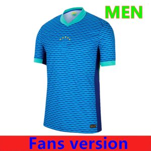 2024 Camiseta de futbol Paqueta Coutinho Braziliës voetbal jersey Men Kids 24 25 Brasil Maillots Marquinhos Vini Jr Antony Silva Dani Alves voetbalshirt 9751