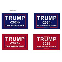 2024 Frappe de campagne Trump Banner US Flags Gee Geep America Encore une fois à nouveau Ivanka Household Garden Supplies 0422