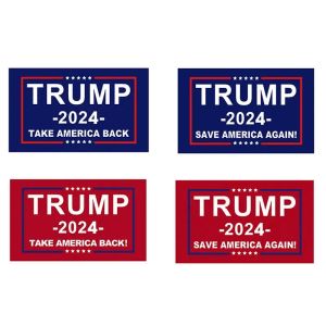Drapeau de campagne Trump, bannière, drapeaux américains, pour garder l'Amérique à nouveau grande, Ivanka, fournitures de jardin domestique, 150x90cm, 2024, 0324