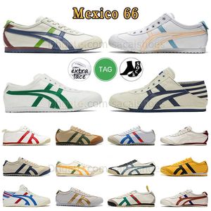 2024 canvas trainers zwarte serie hardloopschoenen asi onitsukass slip-on wandel middenzool tijger Mexico 66 zomer blauwe lifestyle crème Cilantro veter-up gel nyc sneakers