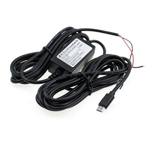 Adaptateur de module de convertisseur DC 2024 Carteur DC 12V 24V à 5V 2A avec câble micro USB, longueur de protection à basse tension 3,5 mètre - pour chargeur de voiture