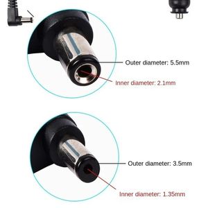 2024 Auto DC 12V 24V DC2.1 3,5 mm PLUT Sigarettenaansteker Power Adapter met schakelaar 1/3 meter Kabel voor E Dog GPS -radar voor Car GPS -radar