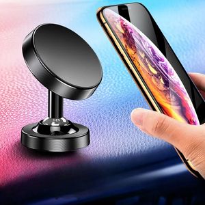2024 Téléphone de voiture Magnétique magnétique magnétique Motage de téléphone pour l'iPhone X XS Max Samsung dans la voiture Mobile Phone Phone Halder Standuniversal Magnet Phone Mount
