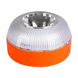 2024 Luz de advertencia de automóvil V16 LED Traffic de emergencia Fuerte Magnetismo Inducción Strobe Cargando Lámpara de advertencia automática aprobada