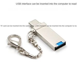 Lecteur de carte 2024 Micro SD / TF Type C Multi Memory Memory Card Reader pour MacBook ou Smartphone avec interface USB-C pour le lecteur de la carte MacBook